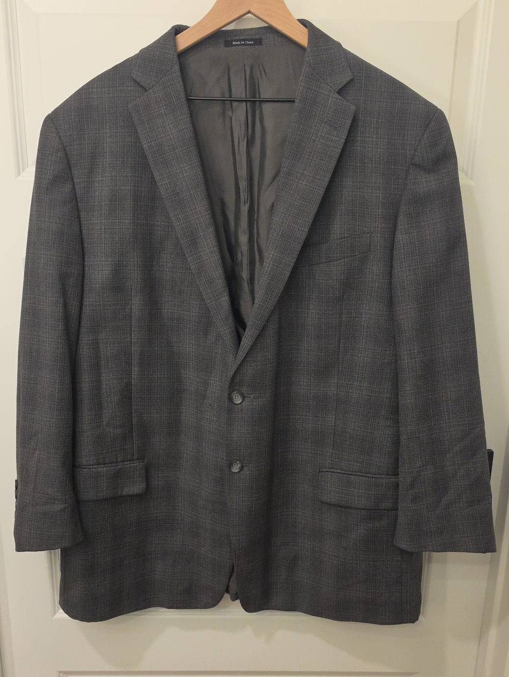 Joseph & Feiss Gray Plaid Sport Coat